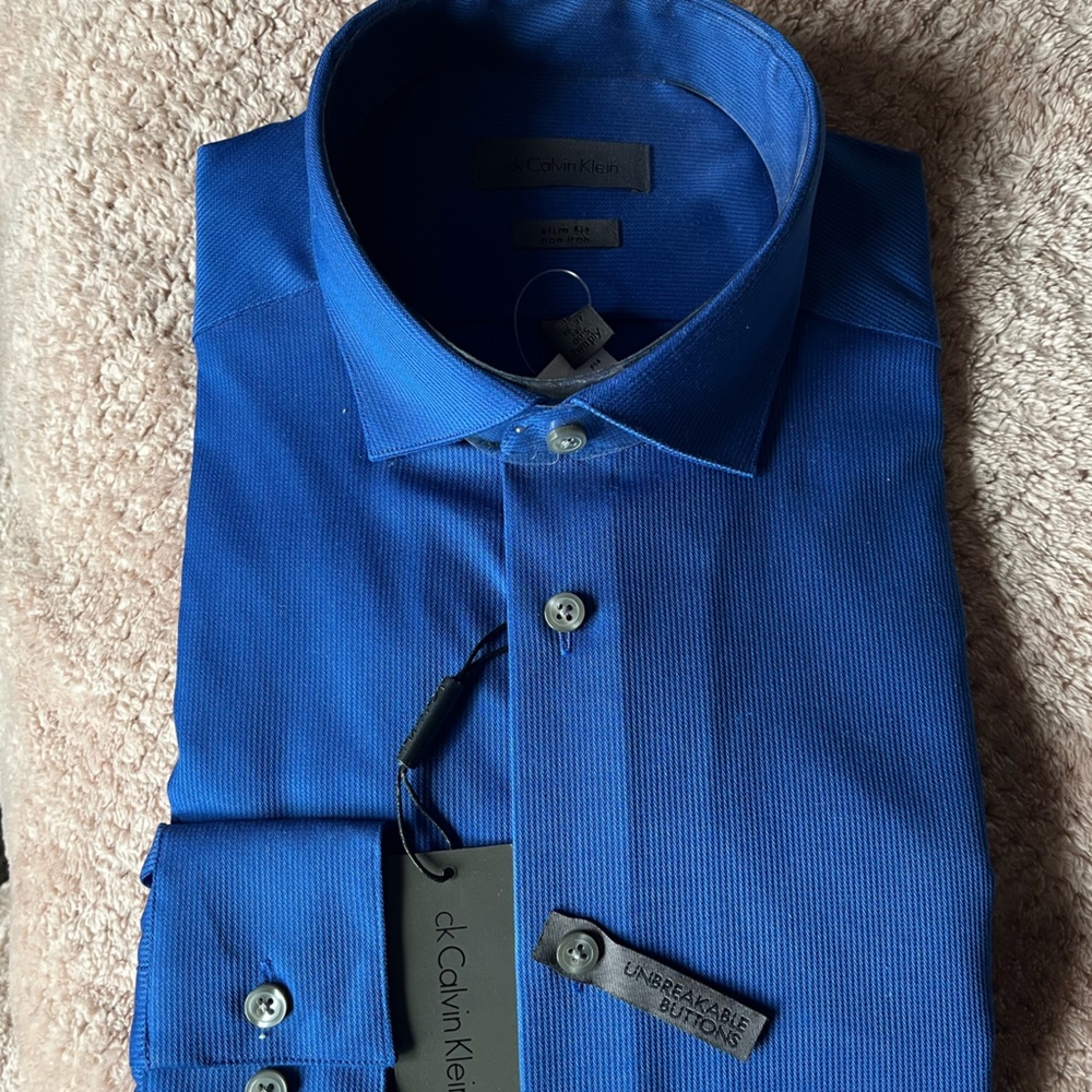 Calvin Klein men’s dress shirt.